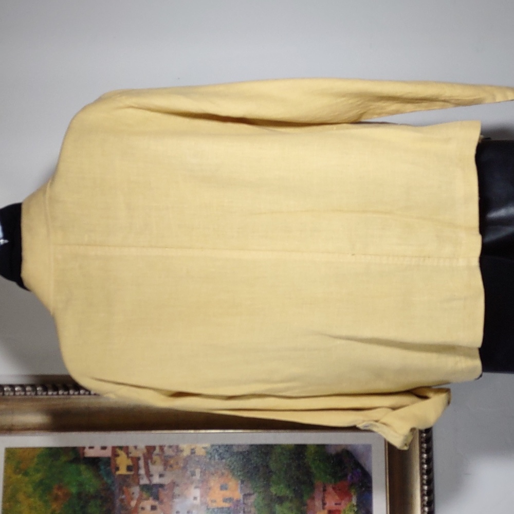 Chico's Linen Jacket - Picture 5 of 7